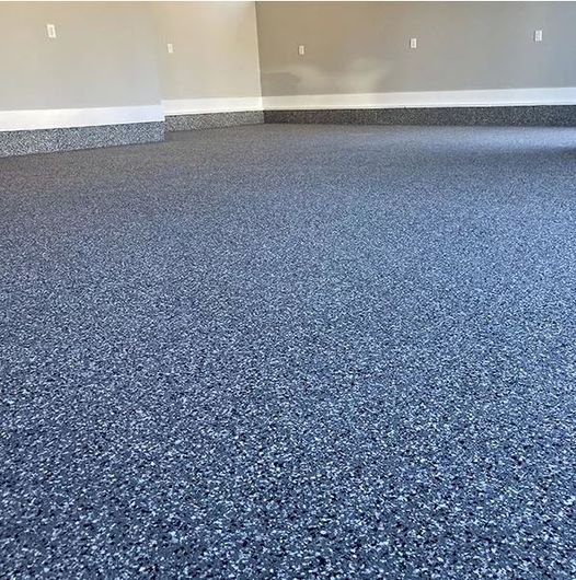 Brentwood Garage Floor Coating in Nightfall Flake Brentwood Garage Floor Coating in Nightfall Flake