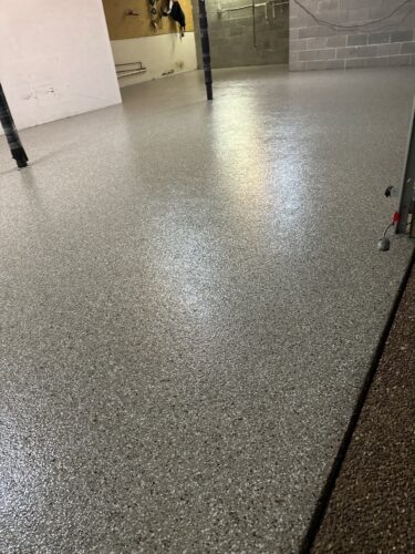 A Stunning Garage Floor Project in Franklin A Stunning Garage Floor Project in Franklin